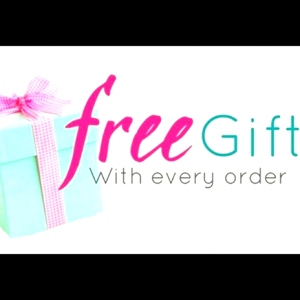 Free gift it every purchase